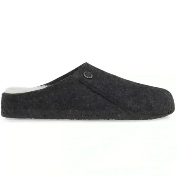 Birkenstock Zermatt Genuine Shearling Lined
Slipper Dark Gray Size 40 - Picture 7 of 9